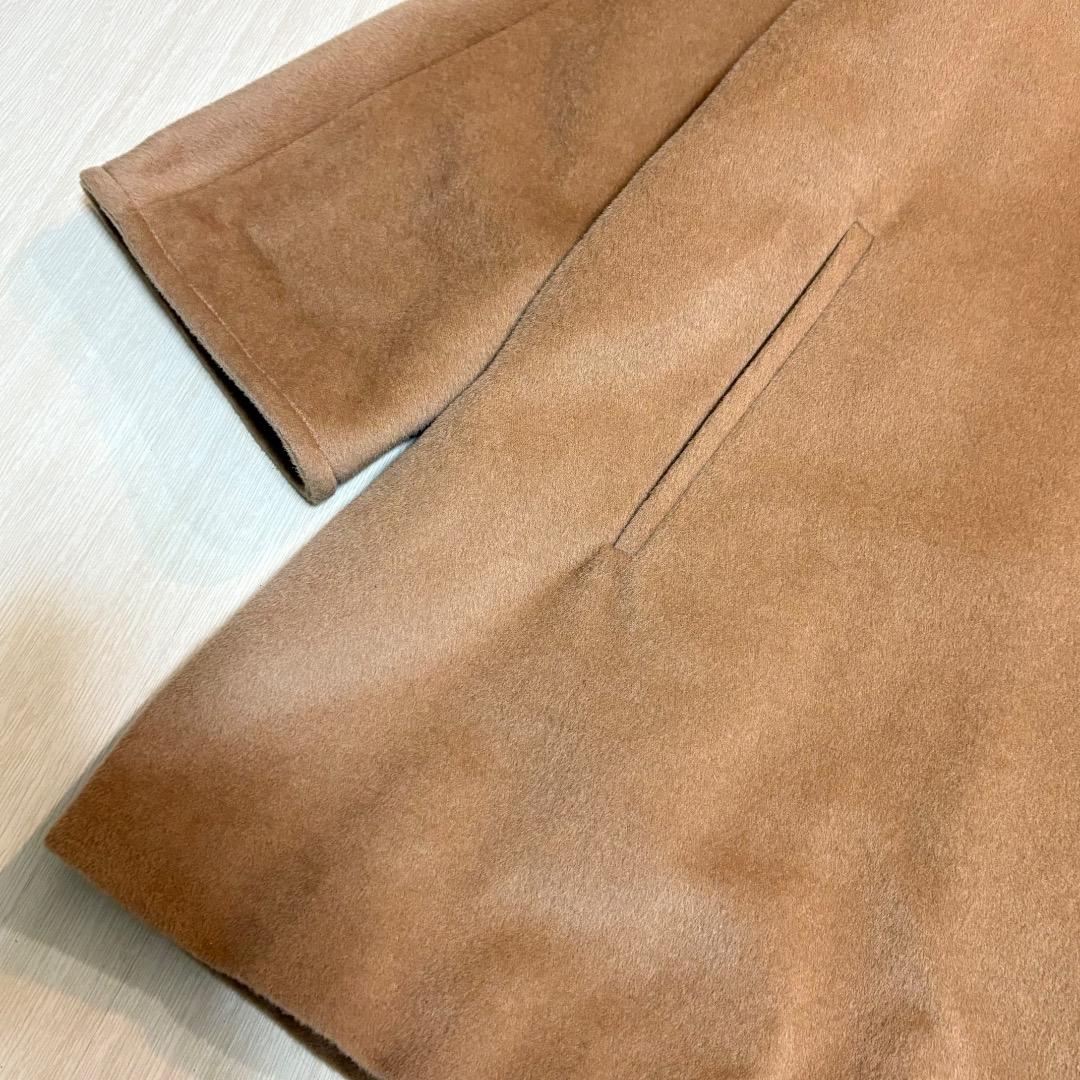極美品 MaxMara マックスマーラ ウール チェスターコート キャメル36