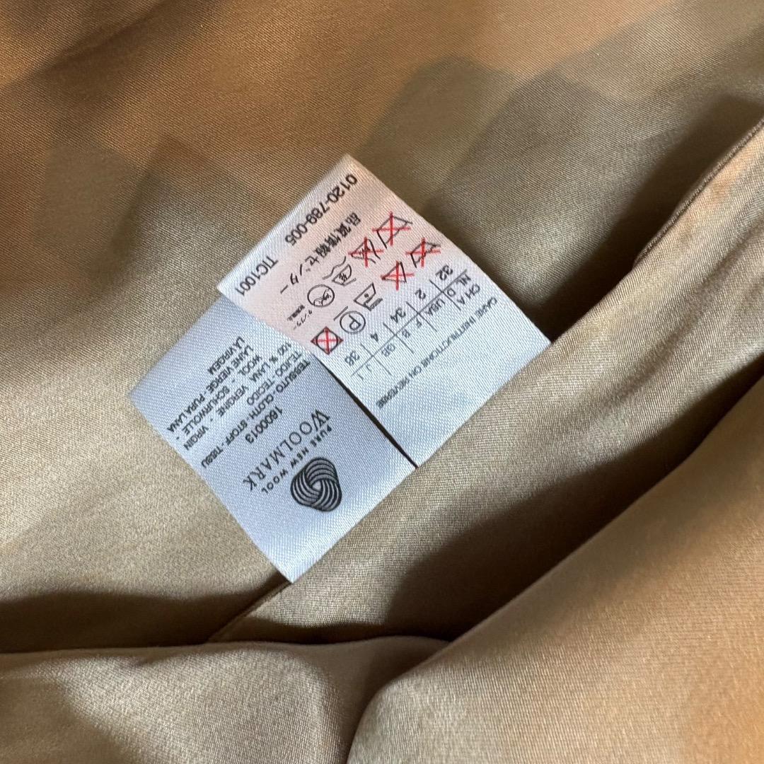 極美品 MaxMara マックスマーラ ウール チェスターコート キャメル36