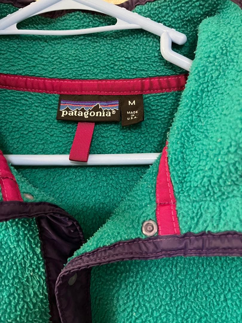 Patagoniaシンチラフリース（グリーン）