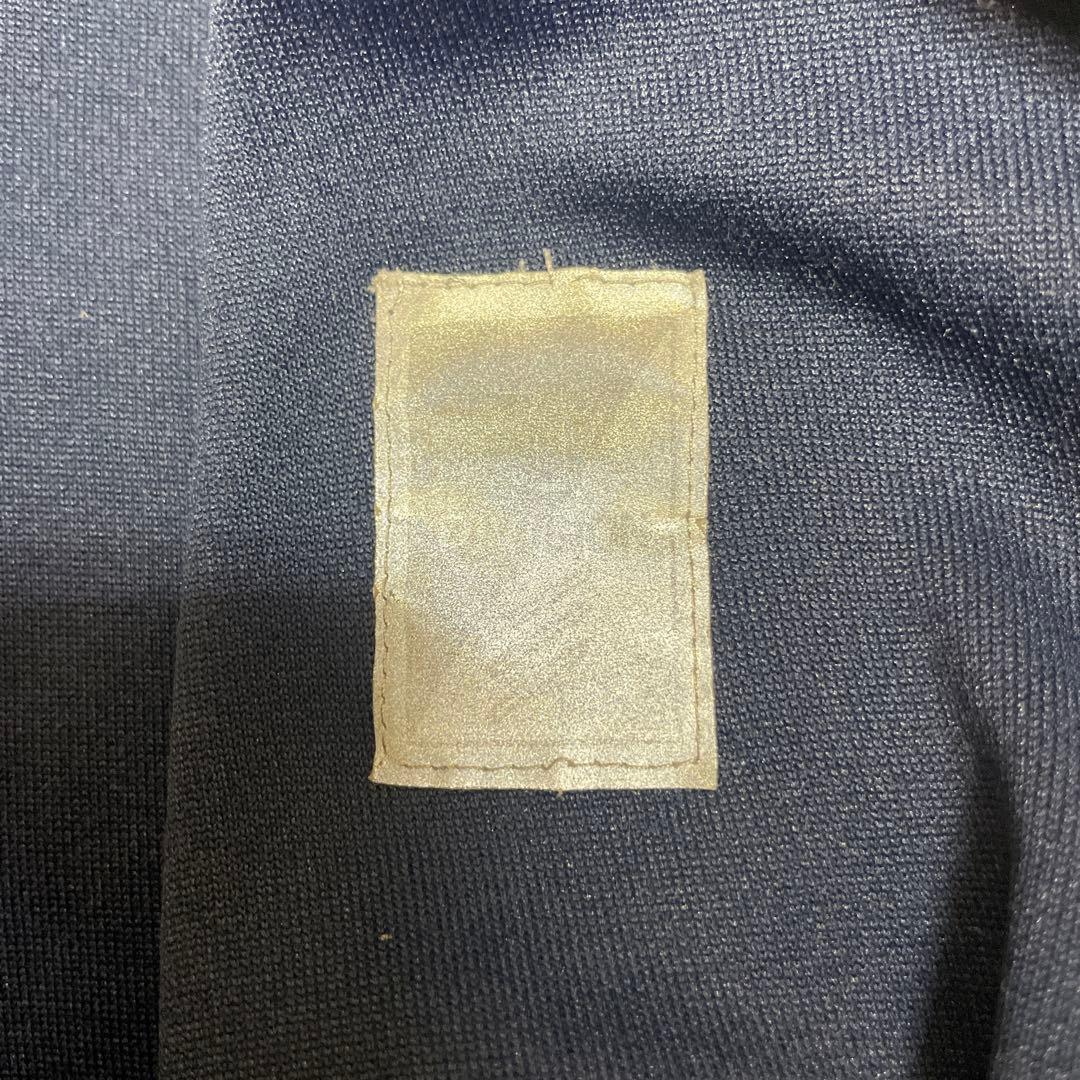 90s adidas トラックジャケット トレフォイル ネイビー 古着 Mサイズ