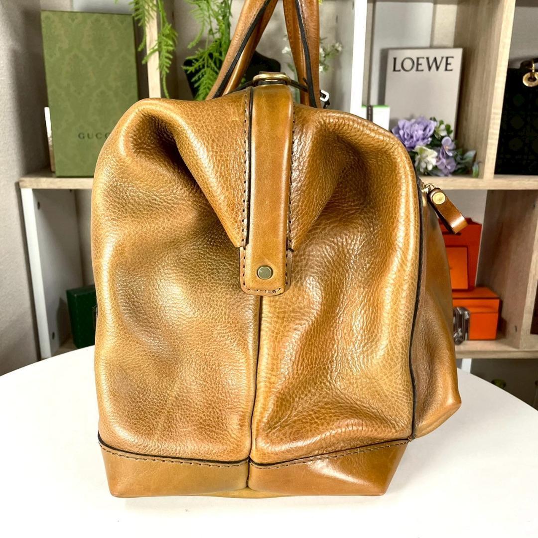 美品 大容量 HERZ ダレス ２WAY ボストンバック