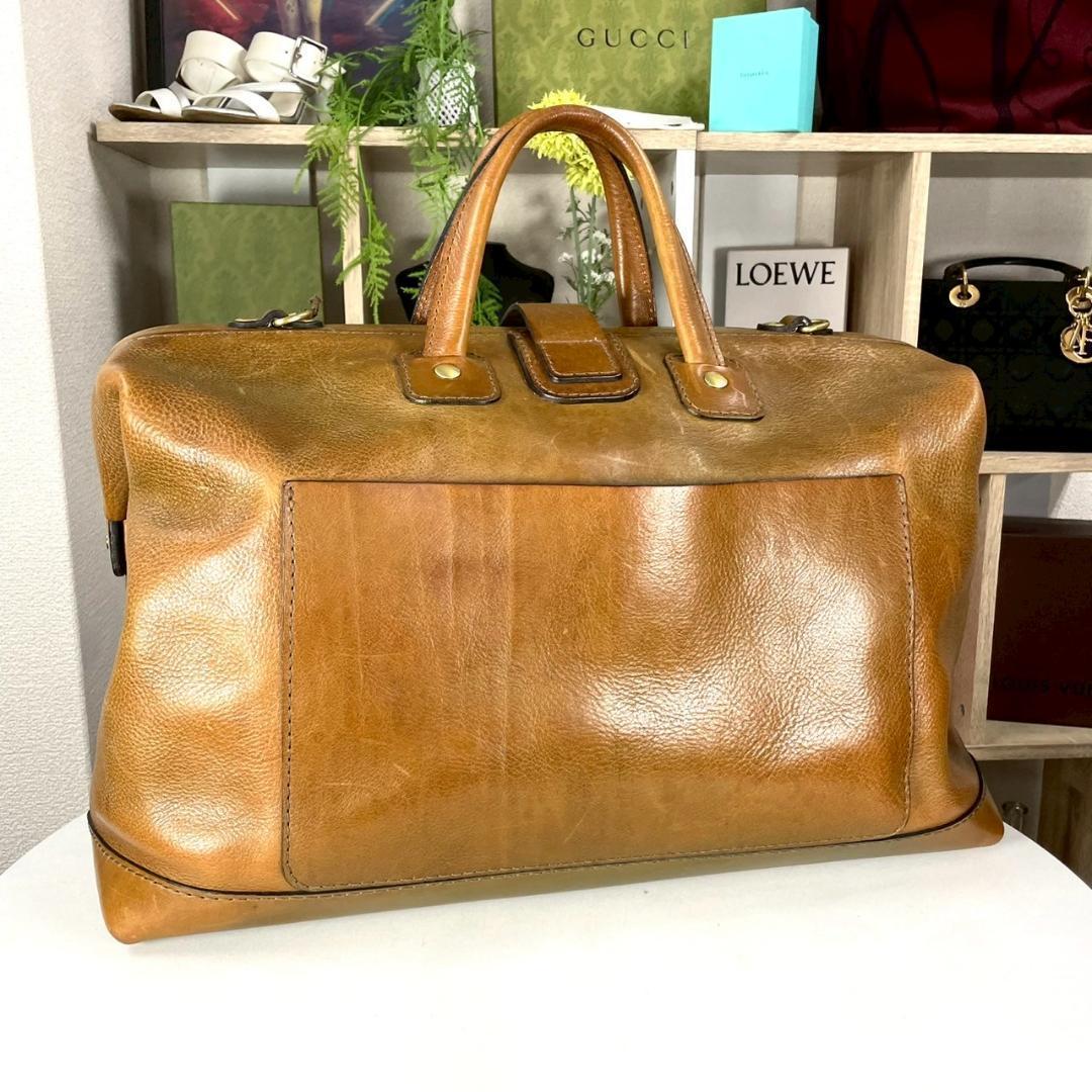 美品 大容量 HERZ ダレス ２WAY ボストンバック