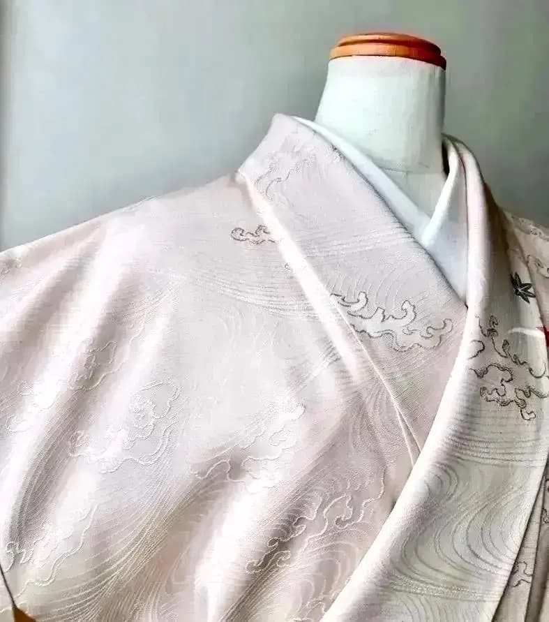 厳選落款有 着物訪問着 格調高く御所解文様 秀逸地紋は波間波頭 ご入学 ご卒業式