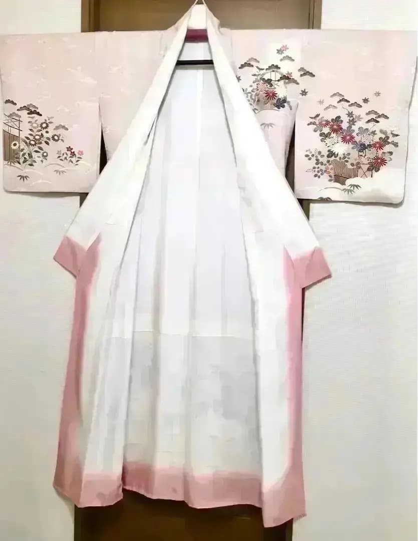 厳選落款有 着物訪問着 格調高く御所解文様 秀逸地紋は波間波頭 ご入学 ご卒業式