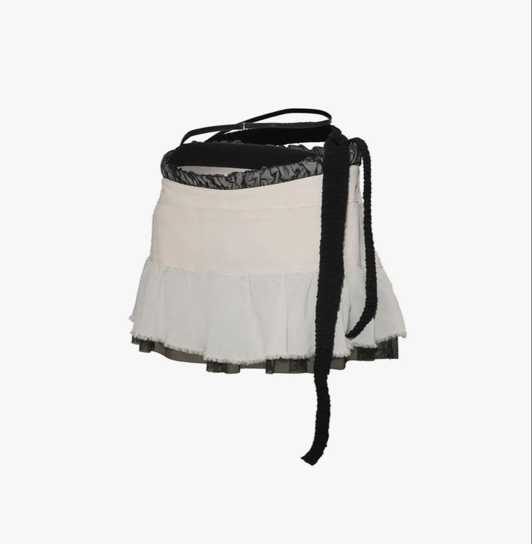 theredthread S flow frill skirt スカート フリル