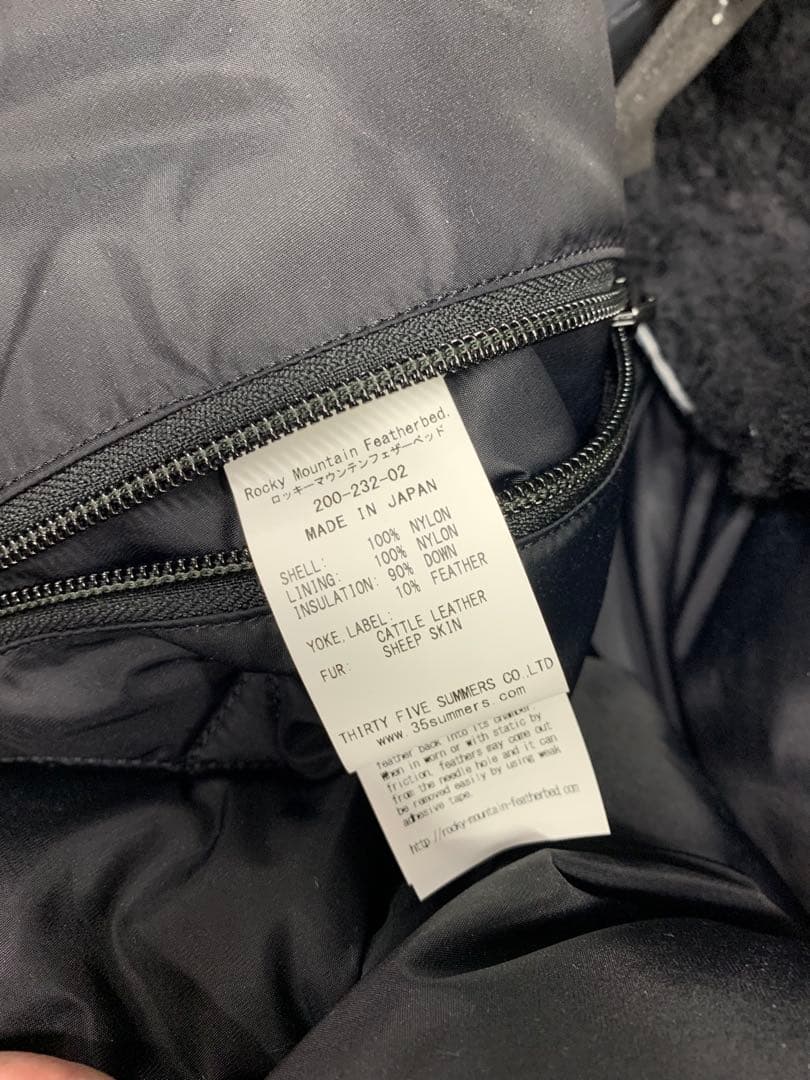 ジャケット・アウター gaojyunyaRocky Mountain Featherbed48
