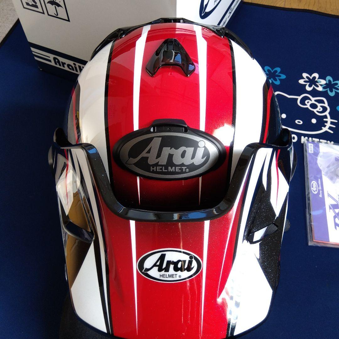 アライ　ツアークロスV　ディスカバリー赤白　XLサイズ美品