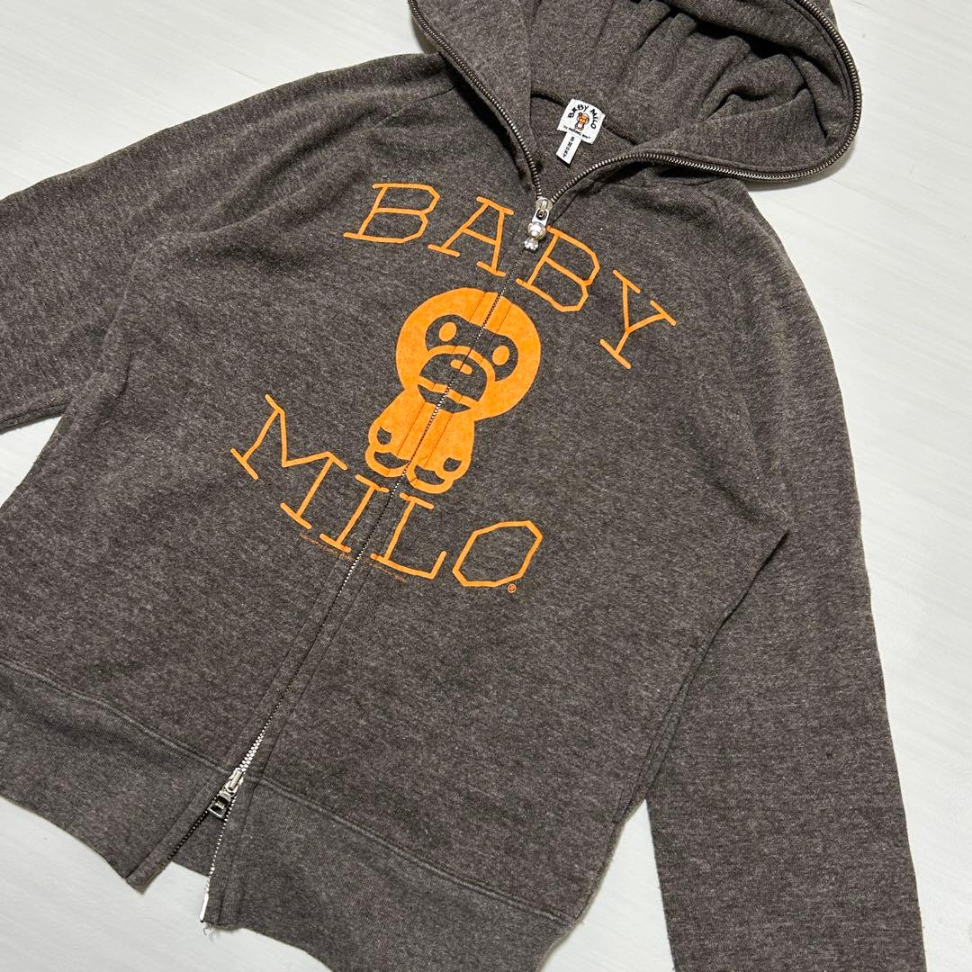 希少　初期 APE アベイシングエイプ マイロ フルジップ　パーカー