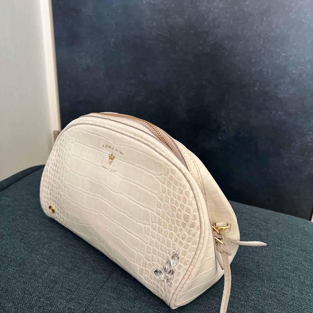 A.D.M.J. クロコダイル風ポーチ