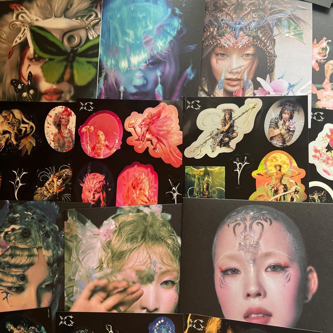 XG フォトカードセット　AWE フルセット　ソロ　CD トレカ　コンプリート