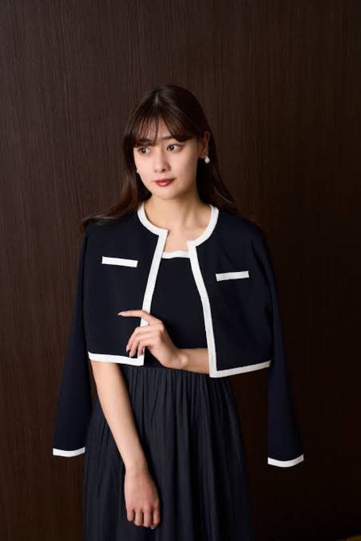 ワンピース Herlipto Bicolor Knit Dress Set