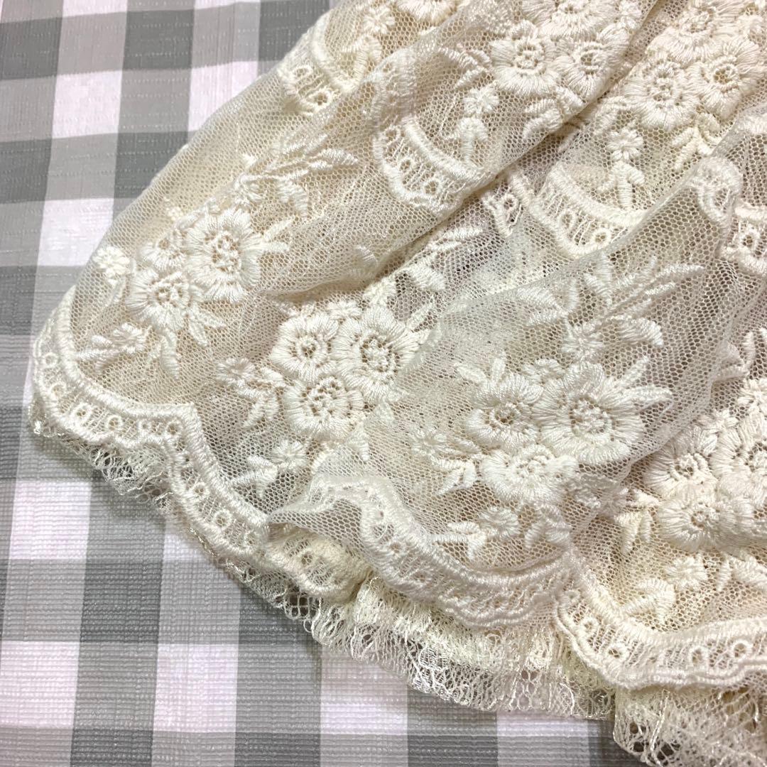 LIZLISA 希少 レース フリル スカパン