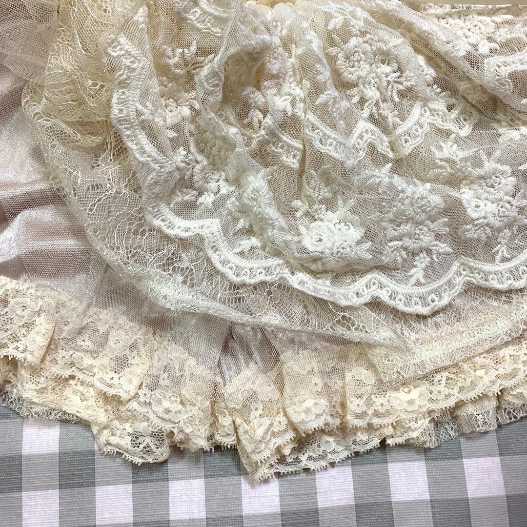 LIZLISA 希少 レース フリル スカパン