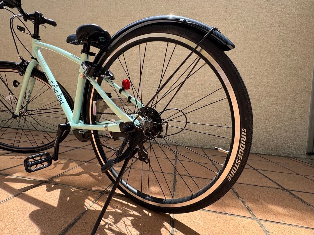 SCHLEIN（シュライン） 26インチ クロスバイク ミストグリーン