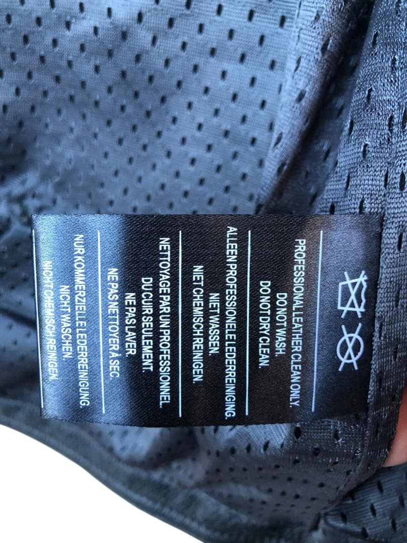 [在庫処分] 新品 Harley-Davidson 本革ベスト ブラック/L