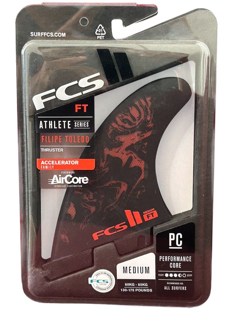 FCS2 FT(フィリペ トレド) 3本フィン Mサイズ