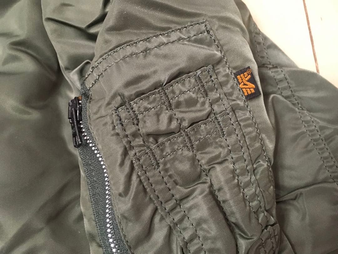 ALPHA 90s MA-1フライトジャケット　M