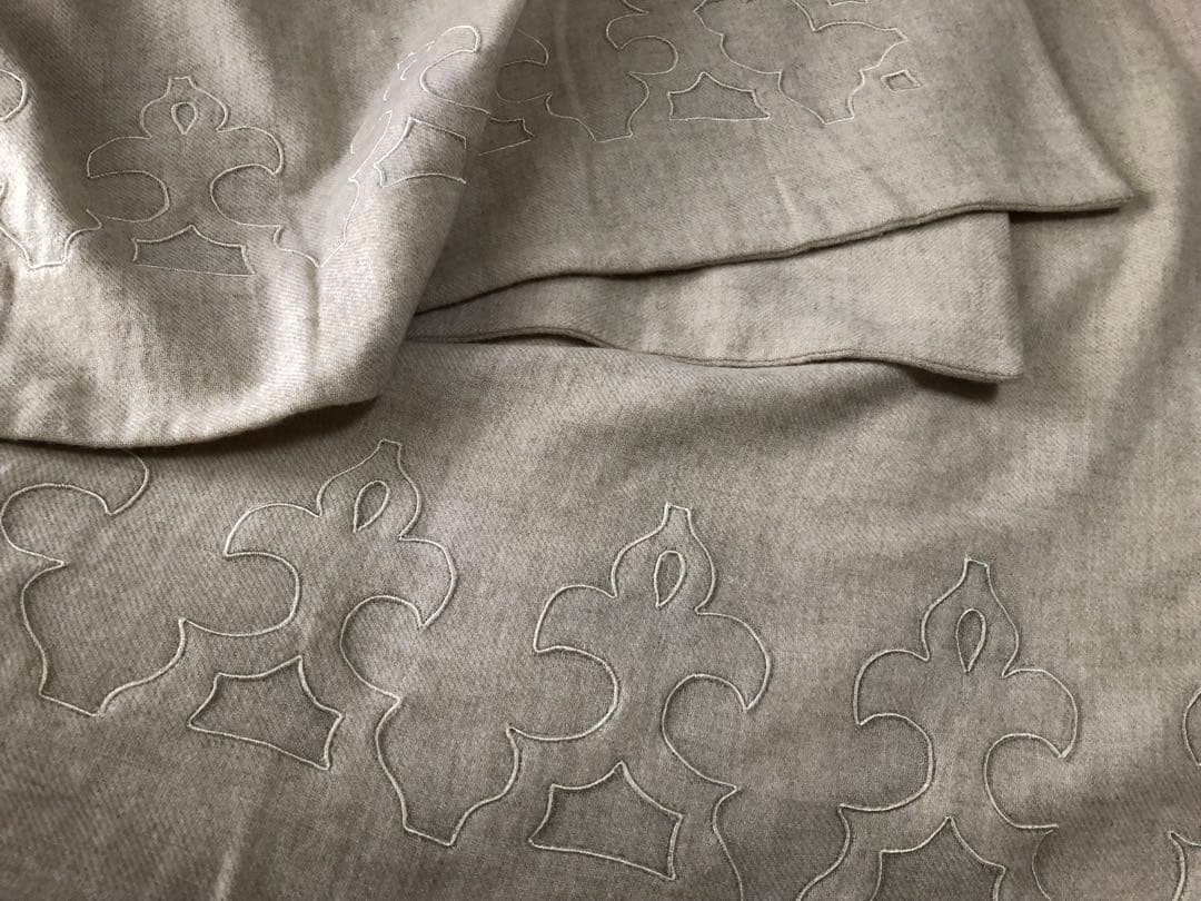 新品　イタリア製　プラテージ　カシミヤブランケット　Kサイズ