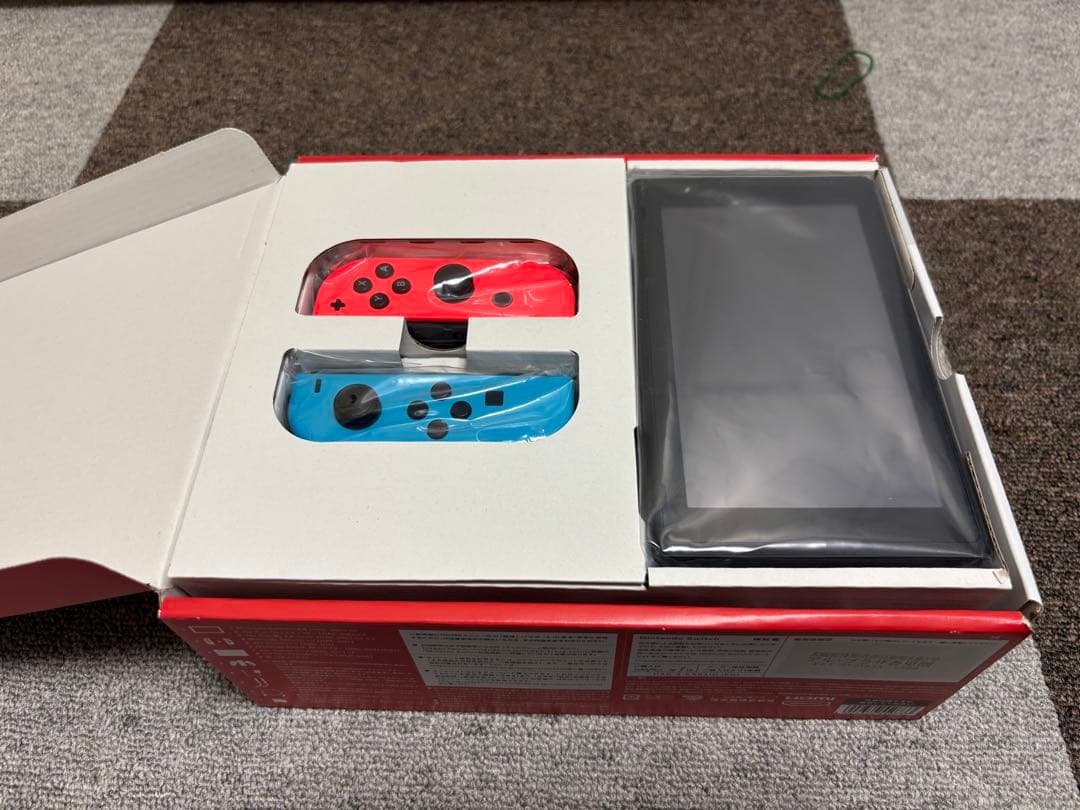 Nintendo Switch 本体【箱付き】【SDカード付き】