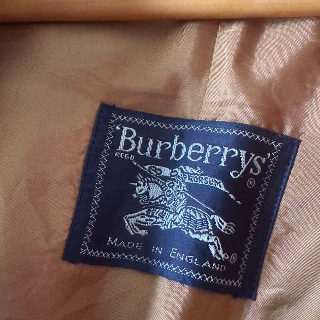 【VINTAGE】 BURBERRYS ENGLAND製 ライナー付き