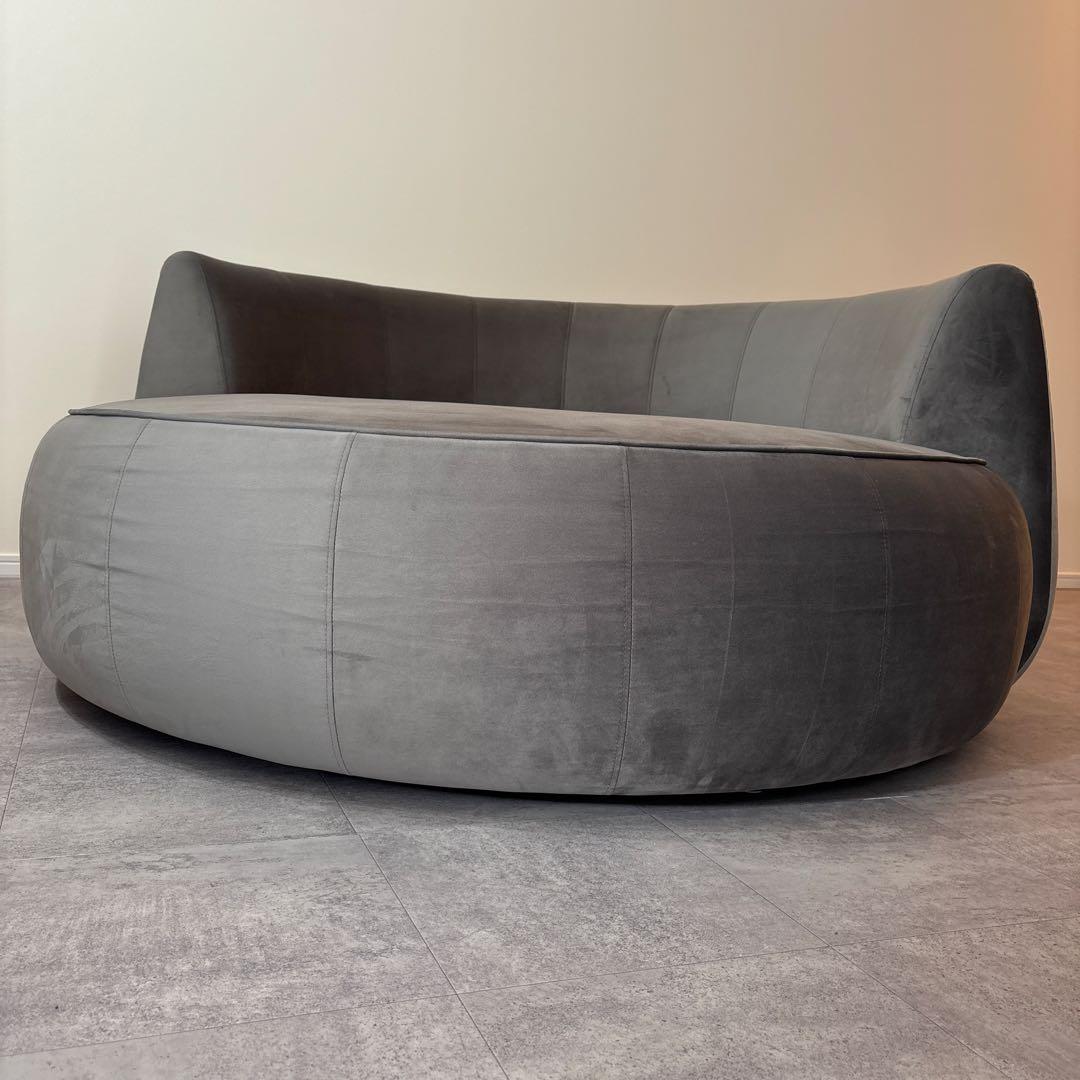 NOCEソファCIRCLE 2人掛け グレー