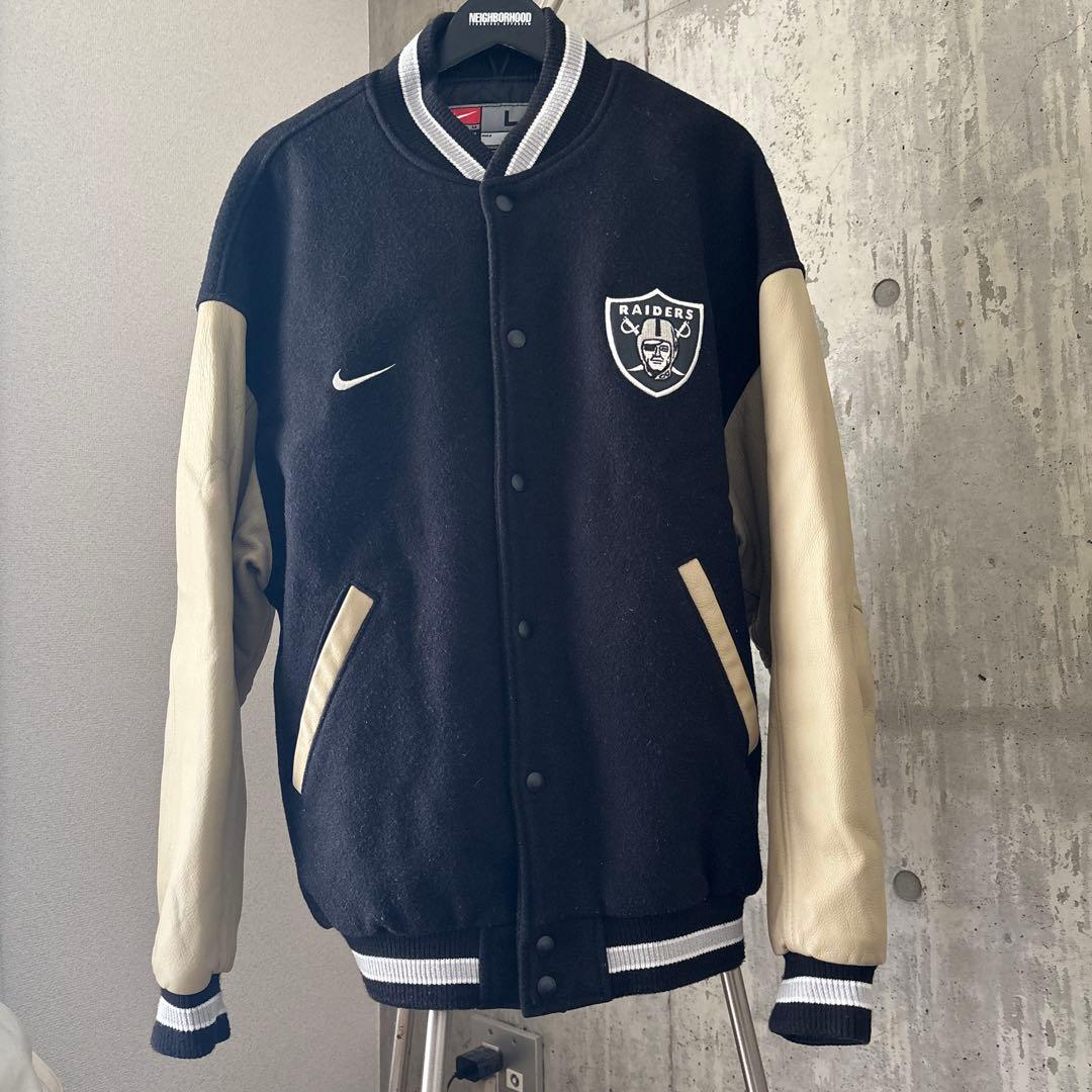 Nike RAIDERS スタジャン Lサイズ　made in 