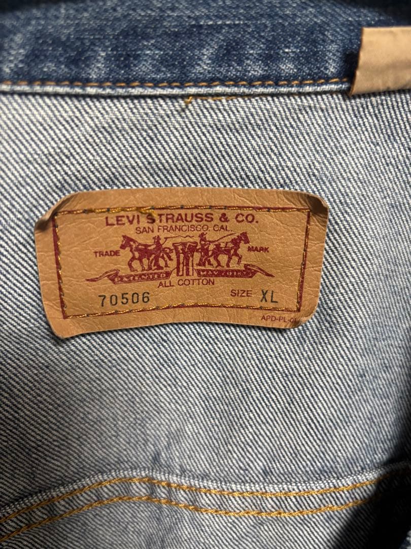 Levi's 70506 デニムジャケット 香港製 XL