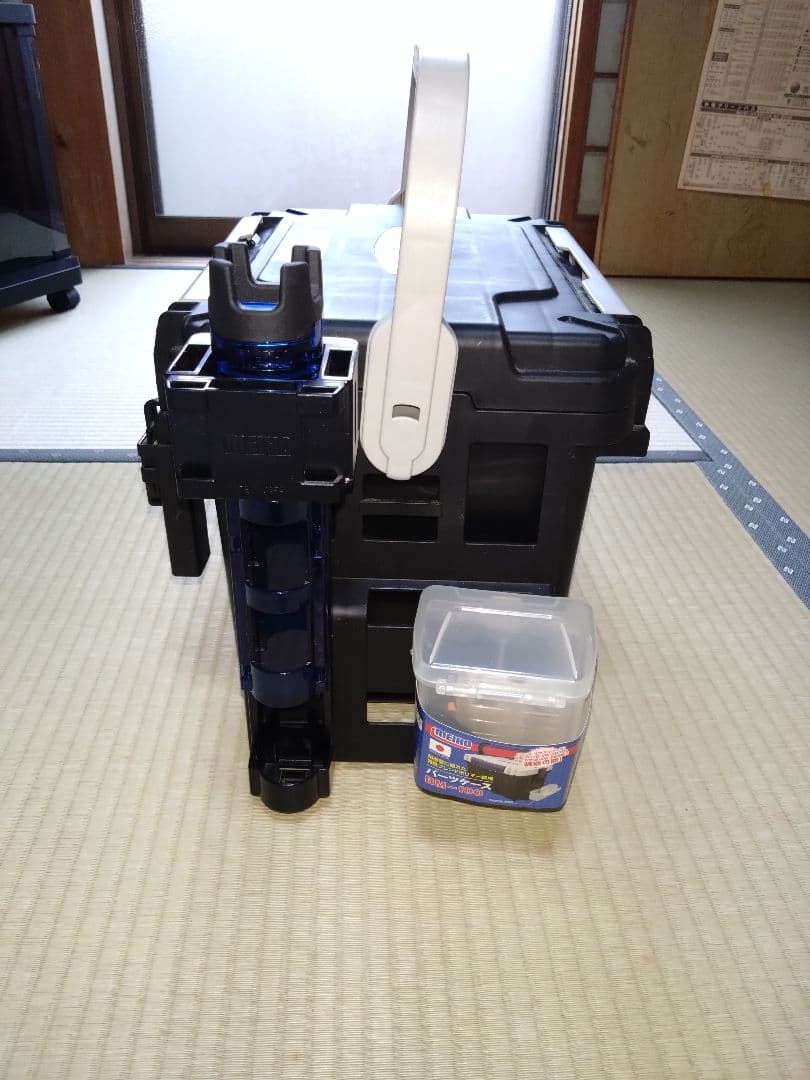 y’s　餌木51本と明邦バケットマウスBM-5000セット、ルアーボックス