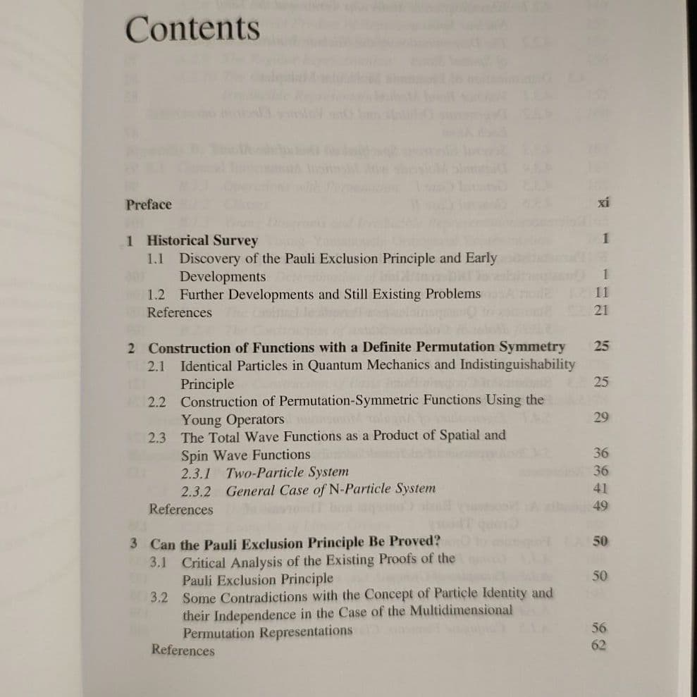 THE PAULI EXCLUSION PRINCIPLE パウリの排他原理