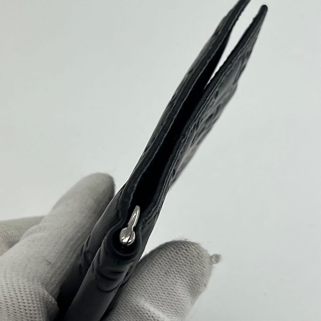 GUCCI 二つ折り gg グッチシマ マネークリップ カードケース 0490