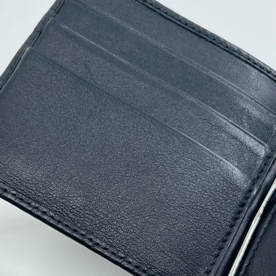 GUCCI 二つ折り gg グッチシマ マネークリップ カードケース 0490