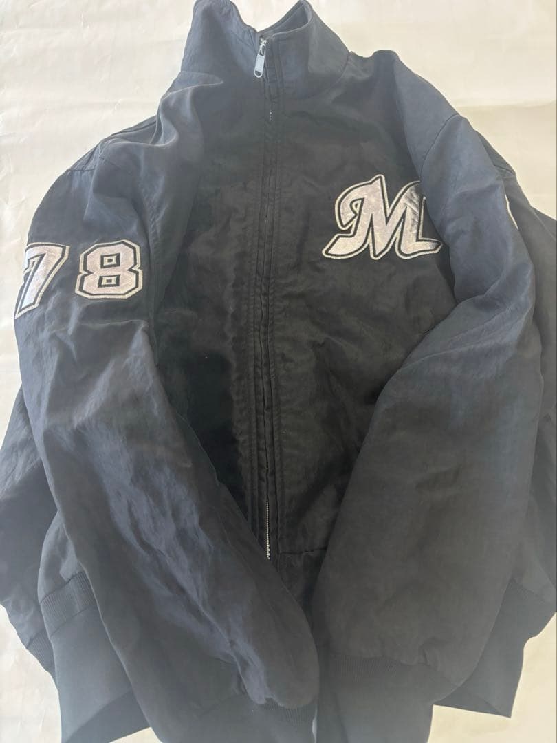 千葉ロッテマリーンズ　グラウンドコート　78番　XOサイズ