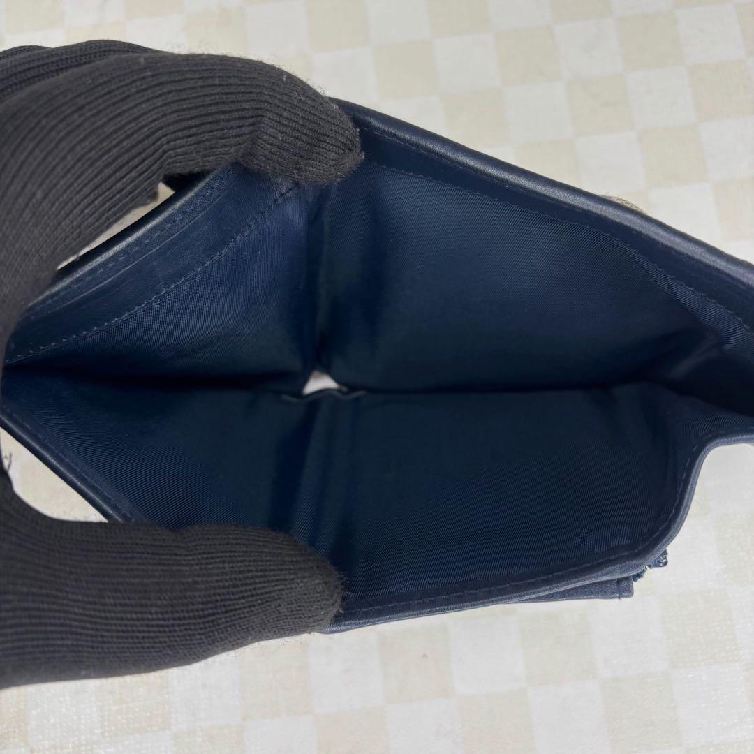 極美品　Dior ディオール　財布　三つ折り　コンパクトウォレット　M55