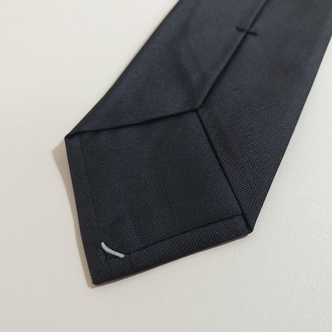 ディオール オム ネクタイ ブラック シルク100%