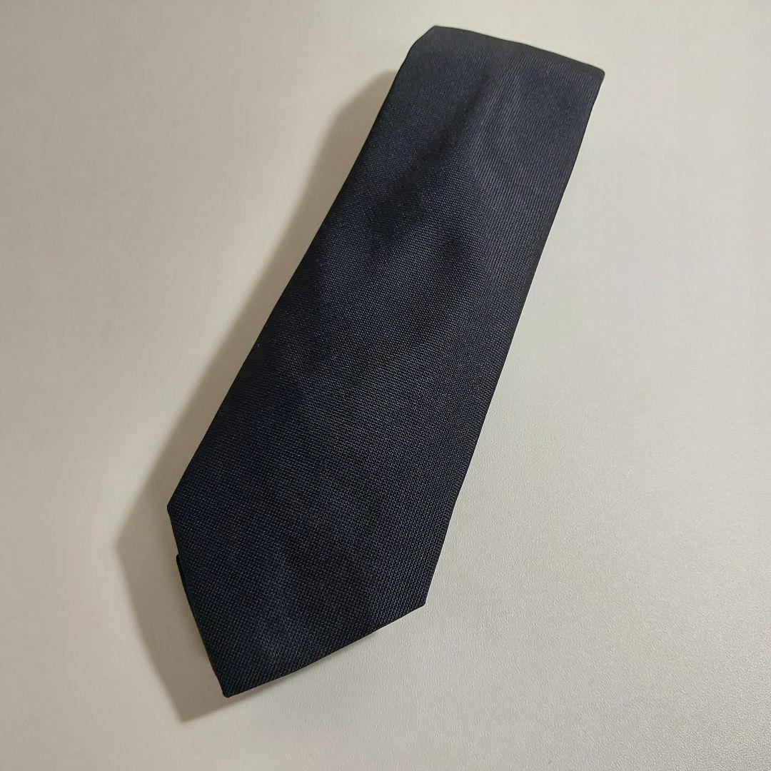 ディオール オム ネクタイ ブラック シルク100%