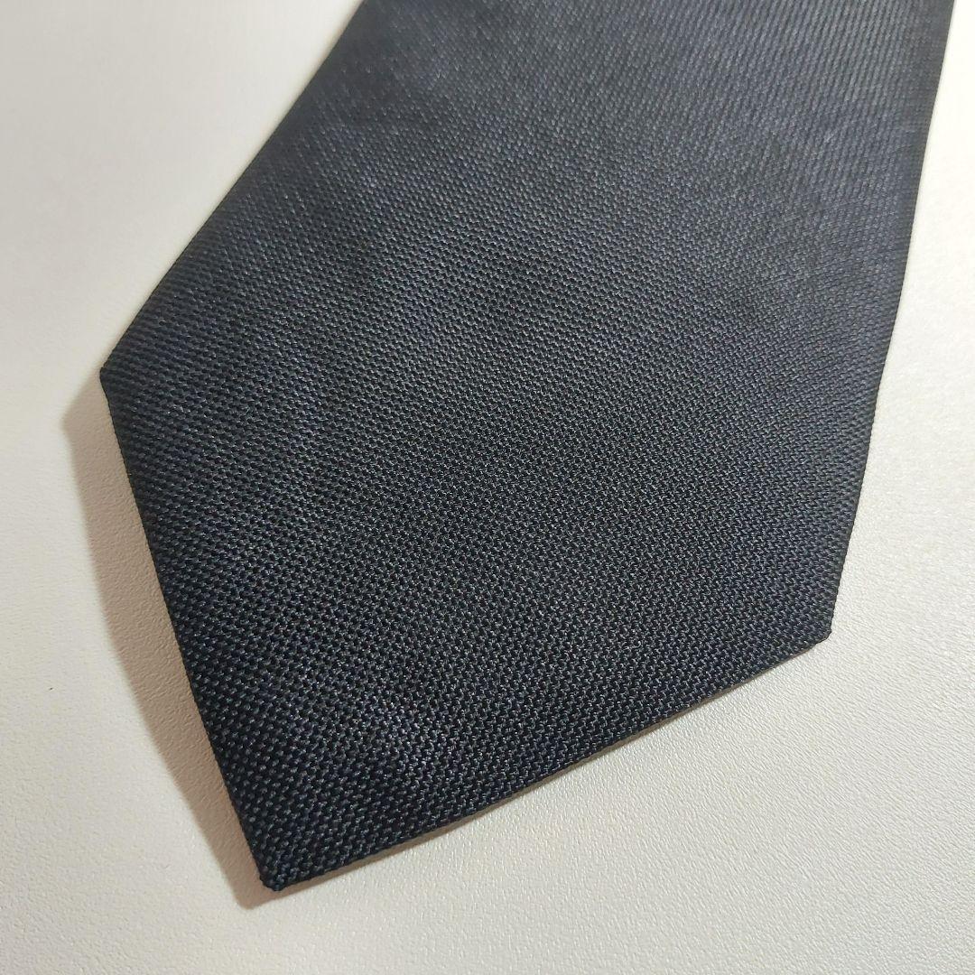 ディオール オム ネクタイ ブラック シルク100%