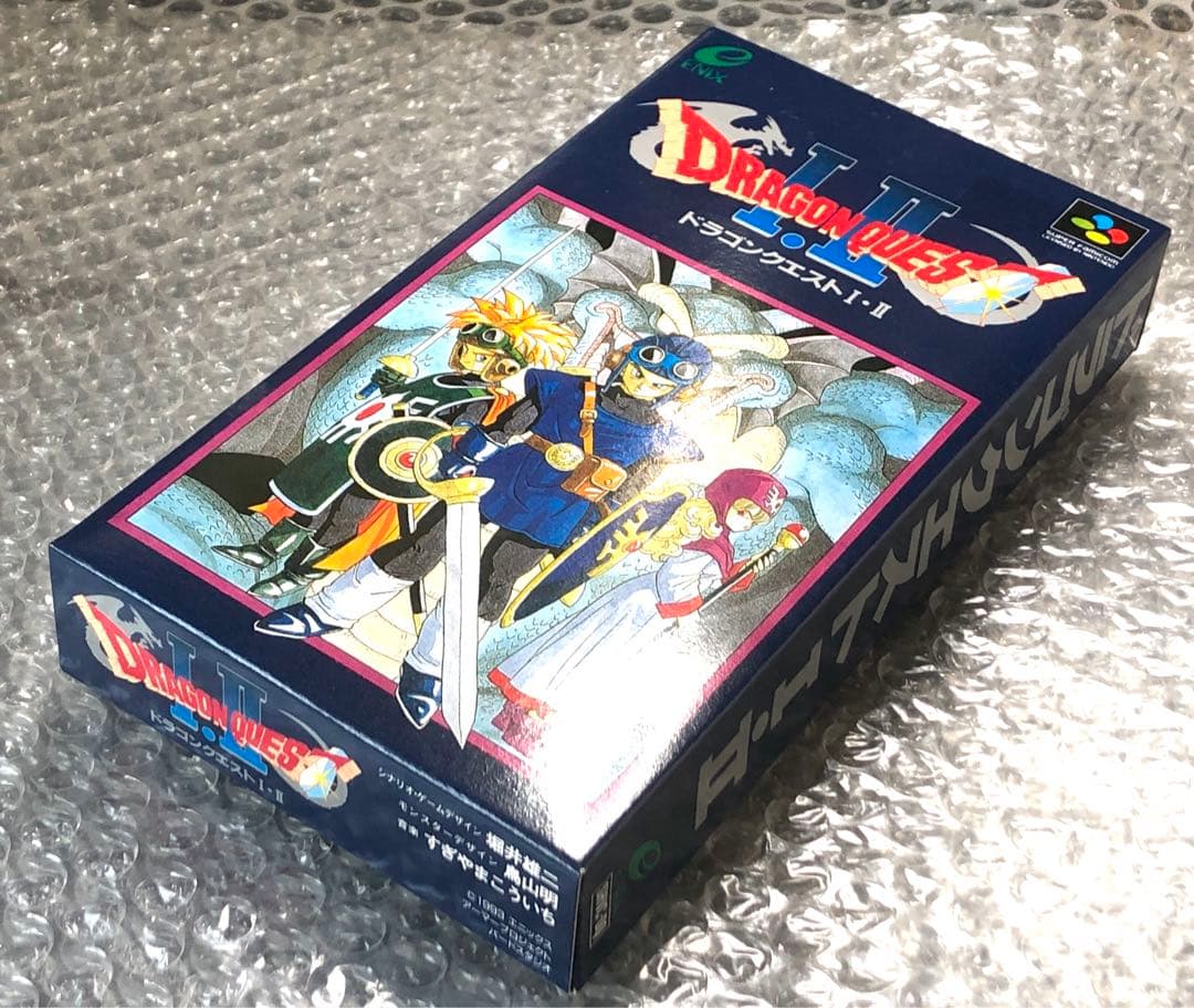 【新品未開封】スーパーファミコン/ドラゴンクエストⅠ・Ⅱ
