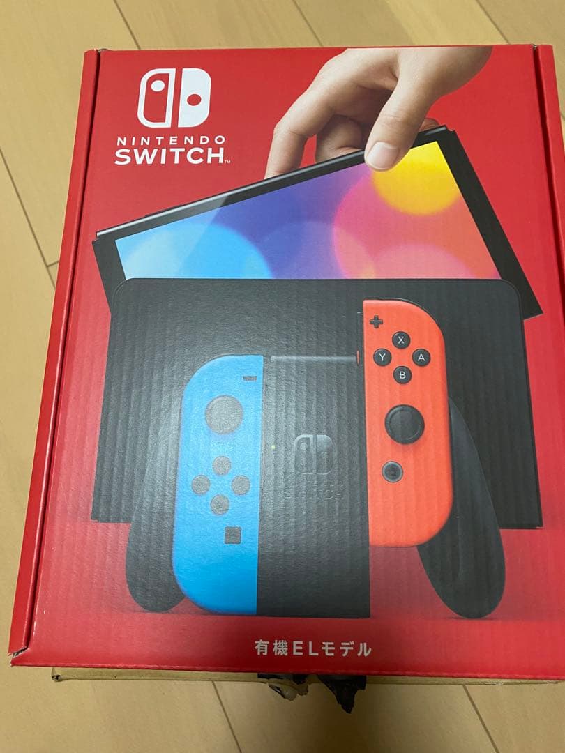 【新品未使用】Switch本体有機EL JCネオン