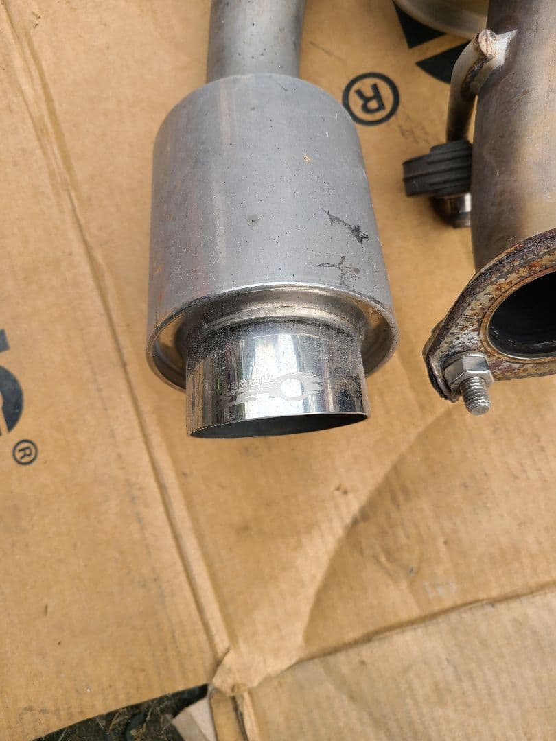 シボレーMW社外マフラー。BPR5000。