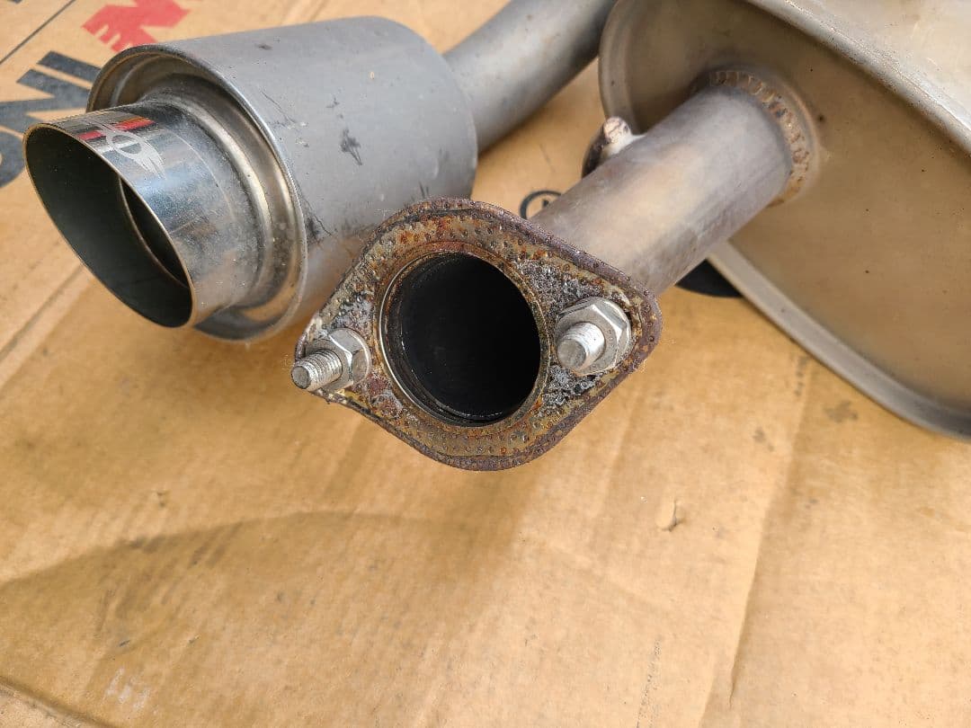 シボレーMW社外マフラー。BPR5000。