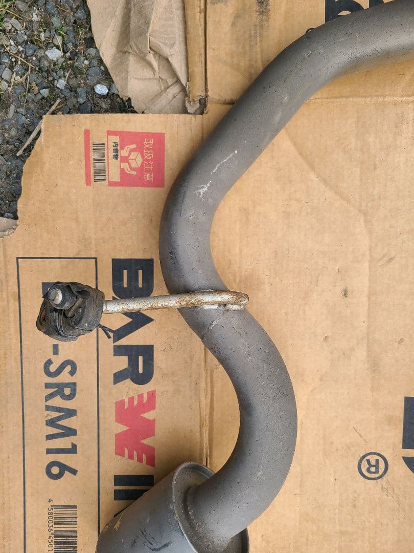 シボレーMW社外マフラー。BPR5000。