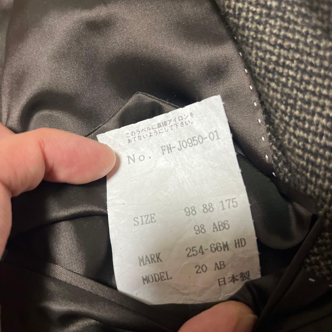 【最高級】BALMAIN アンゴラ100% ツイード テーラードジャケット L