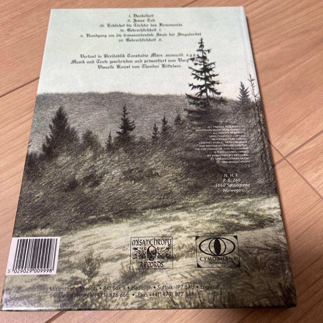 ☆希少☆ Burzum / Filosofem A5 digibook盤