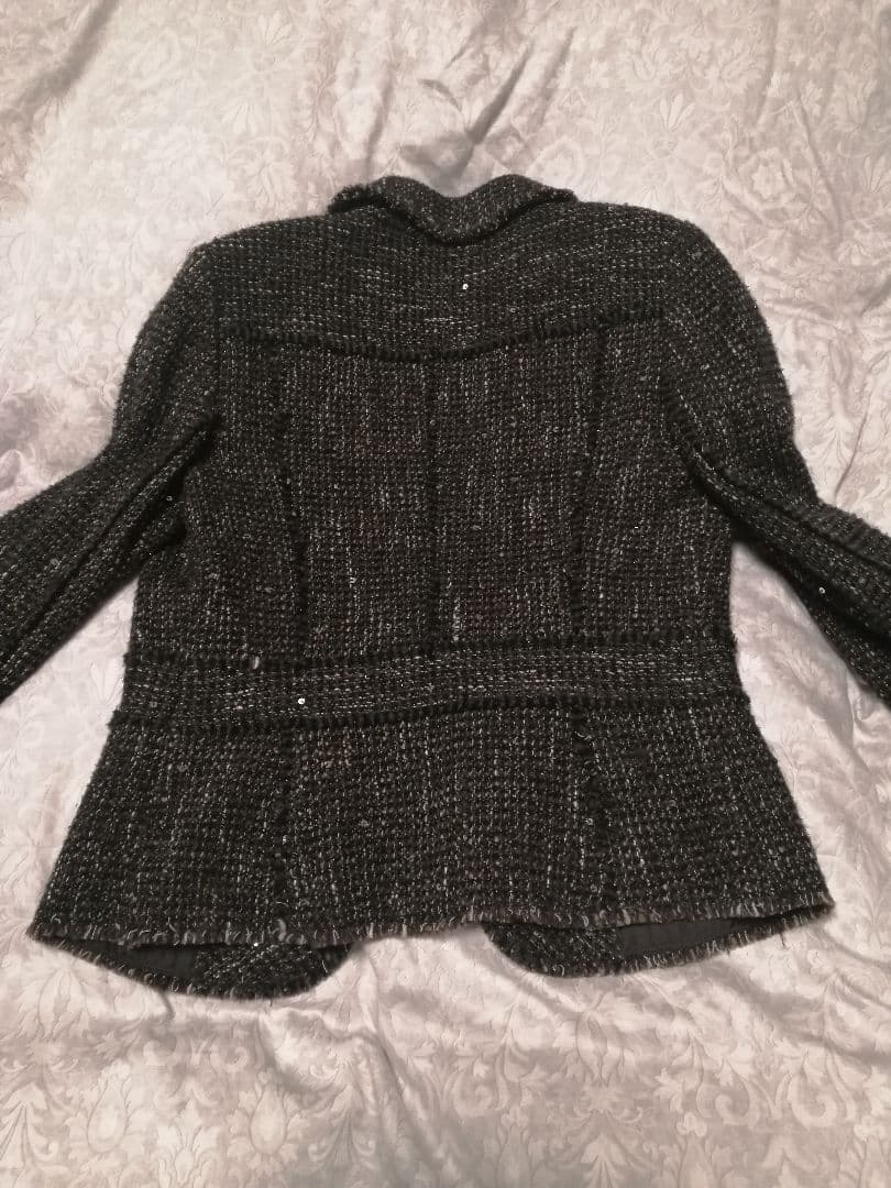 エポカ　スパンコール付きジャケット　スーツ 40