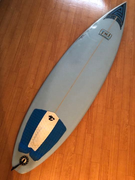 パシフィックドリームサーフボード　ショートボード　ブルー青