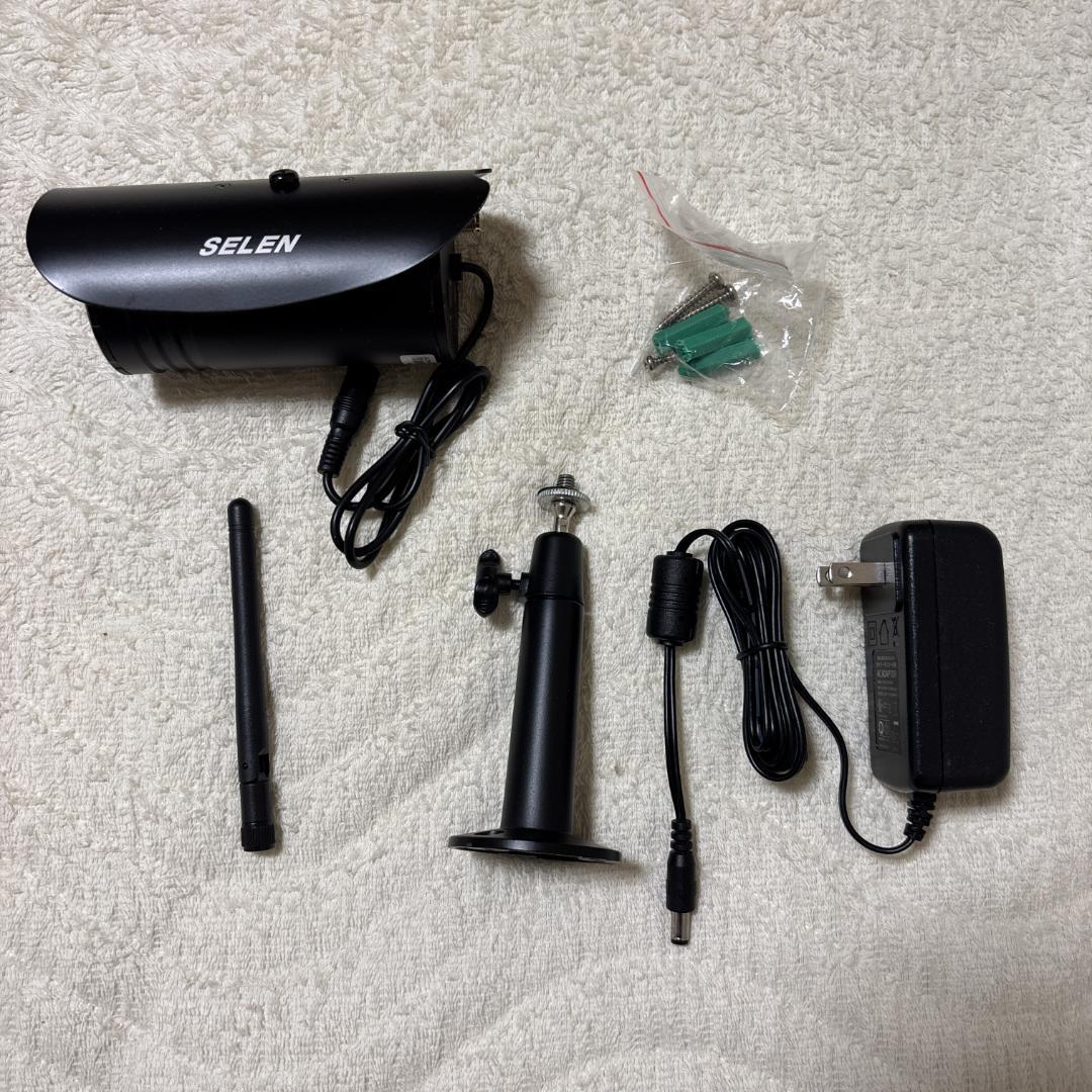 SELEN SEC-WL3000 増設用ワイヤレスカメラ 防犯カメラ