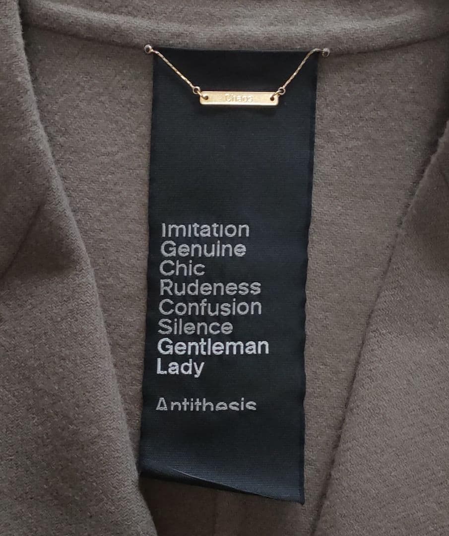 Chaos カオス　20AW スーペリアオーバージャケット　Ｆ