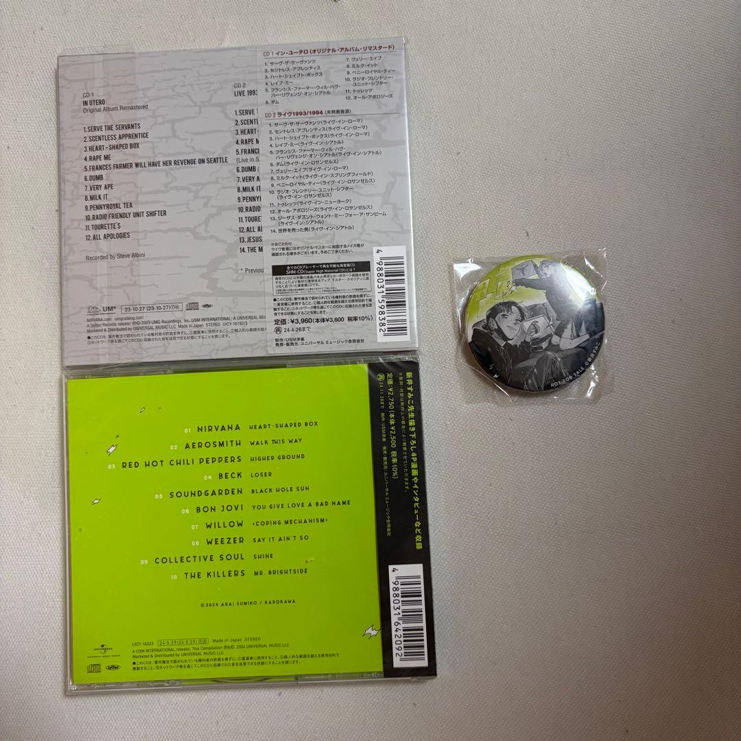 気になってる人が男じゃなかった　ニルヴァーナ　cd