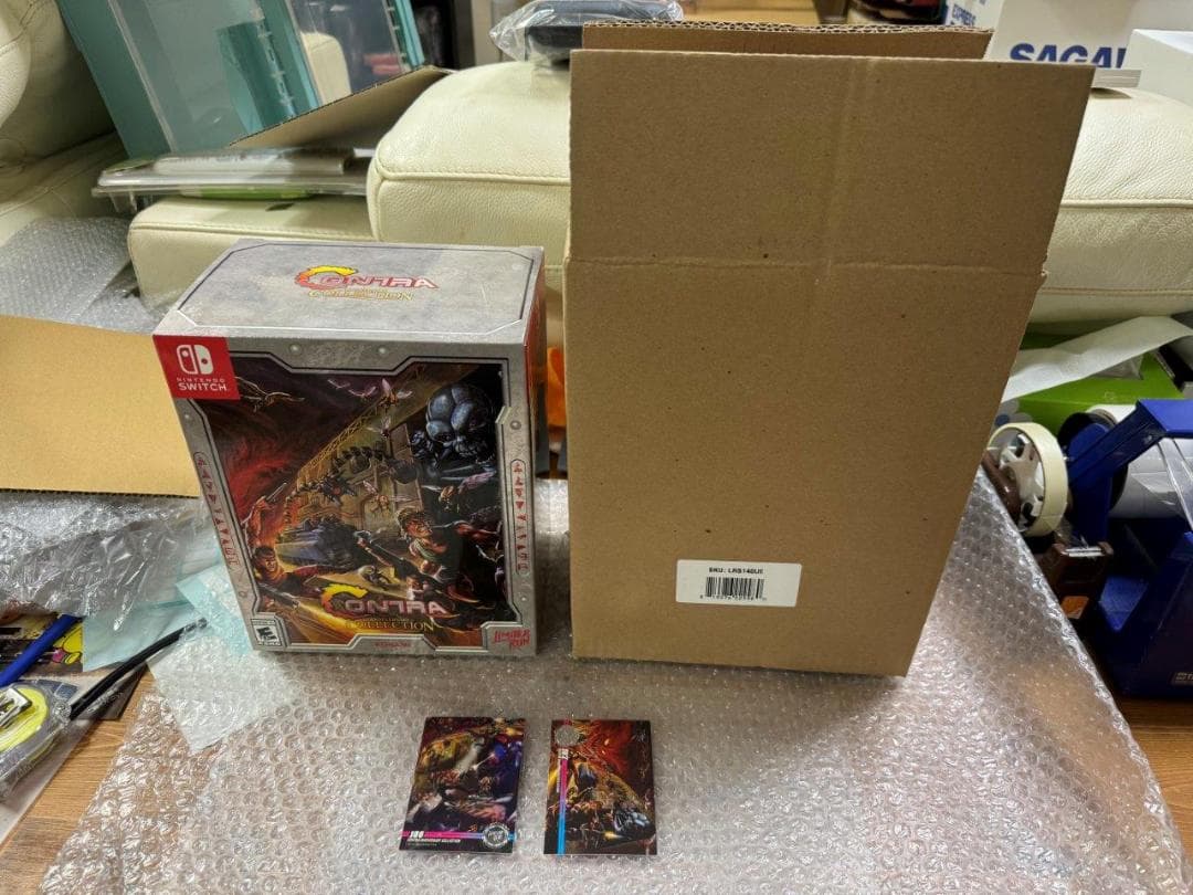 SW 魂斗羅アニバーサリーコレクション コレクターズ北米版 新品+ カード2枚