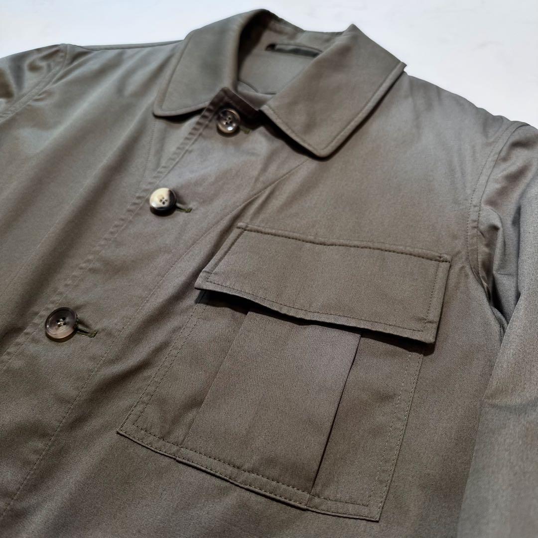 未使用級✨グレンフェル サファリジャケット CARVER 英国名門 オリーブ38